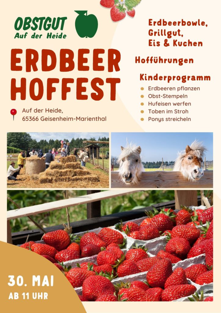 Erdbeer-Hoffest