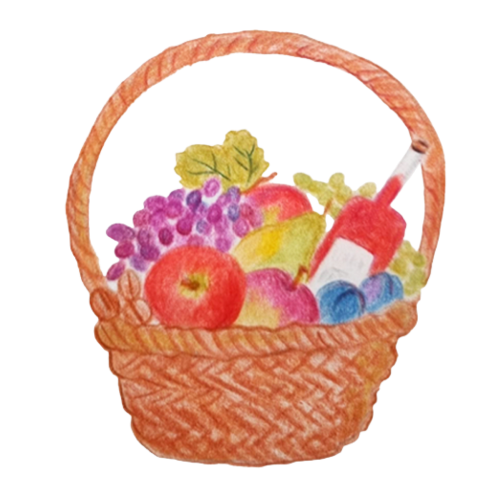 Geschenkkorb Illustration